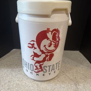 Vtg 1998 Ohio State Buckeyes COOLER Camping Seat Tailgate -very good condition